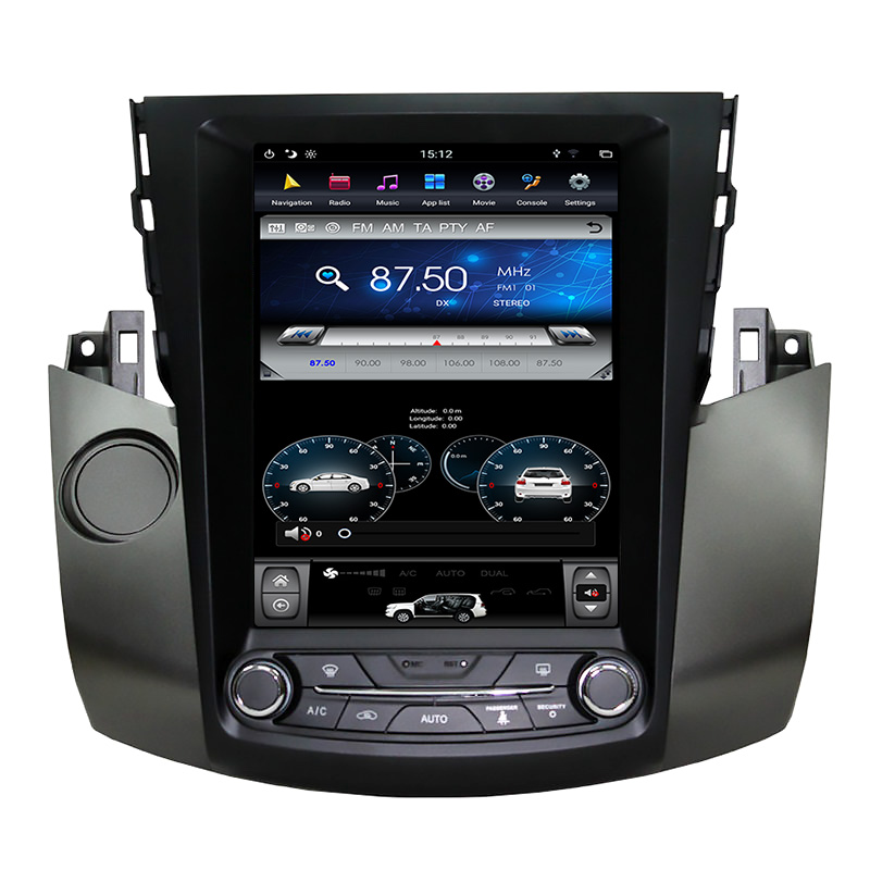 Toyota RAV4 2009-2012 Tesla style 10.4'' Android Car DVD Player
